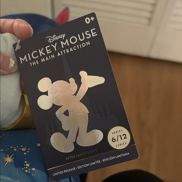 ( 0380) Disney Sorcerer Mickey Mouse Plush - Blue and White - Picture 5 of 6